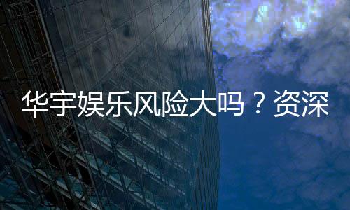 华宇娱乐风险大吗?资深玩家解析平台安全性与风险控制