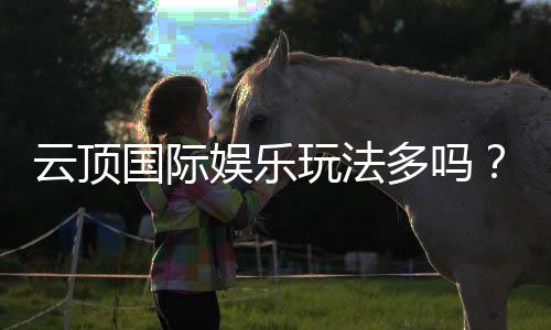 云顶国际娱乐玩法多吗?深度解析其丰富游戏种类与特色