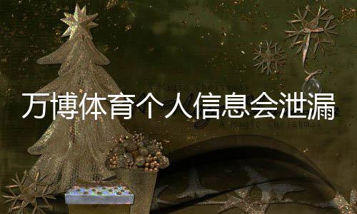 万博体育个人信息会泄漏吗?真相揭秘与全方位防护指南