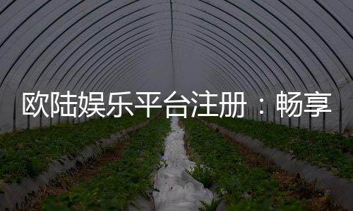 欧陆娱乐平台注册:畅享顶级棋牌与电子游艺的尊贵体验