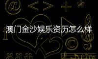 澳门金沙娱乐资历怎么样？资深玩家揭秘其真实背景与实力