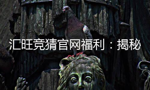 汇旺竞猜官网福利:揭秘新用户专享彩金与高赔率活动