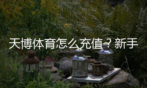 天博体育怎么充值?新手充值流程、支付方式与安全快速指南
