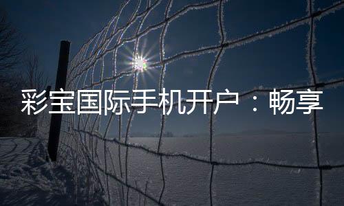 彩宝国际手机开户:畅享高品质棋牌娱乐乐趣