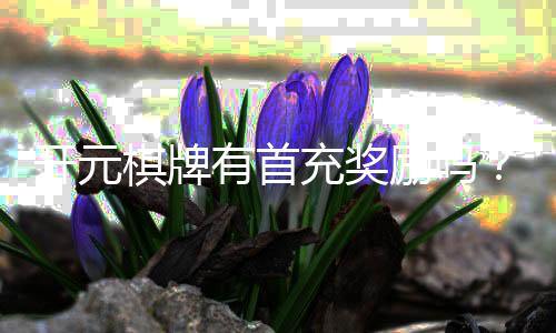 开元棋牌有首充奖励吗？揭秘新用户专属福利与充值攻略