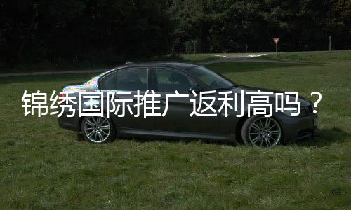 锦绣国际推广返利高吗?带你揭开真相