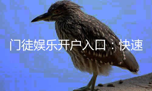 门徒娱乐开户入口:快速注册指南与独家优惠领取