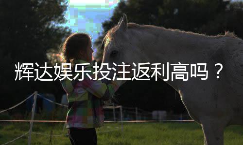 辉达娱乐投注返利高吗?揭秘高返利活动真实体验与技巧