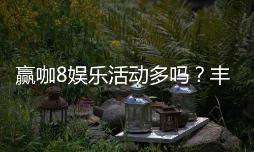 赢咖8娱乐活动多吗?丰富优惠与特色玩法全解析