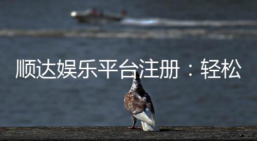 顺达娱乐平台注册:轻松完成开户畅享顶级游戏体验