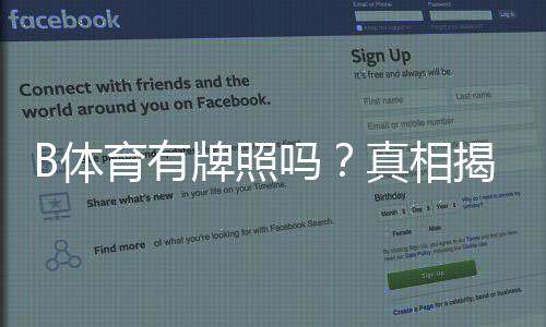B体育有牌照吗?真相揭秘:官方资质查询与辨别方法