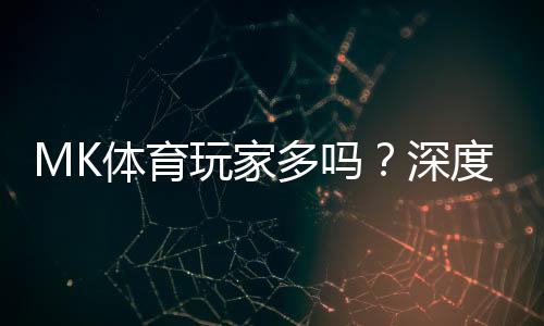 MK体育玩家多吗?深度解析平台人气与玩家真实体验