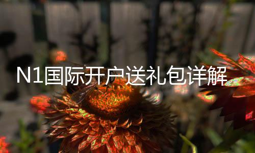 N1国际开户送礼包详解:注册流程、礼包内容与领取攻略