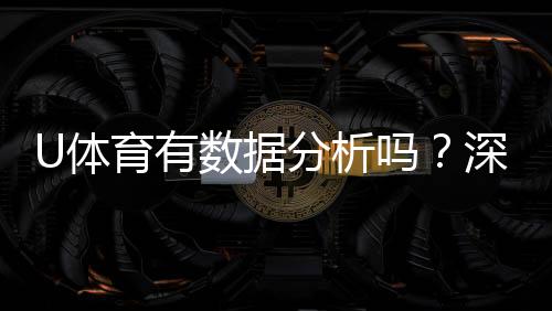U体育有数据分析吗?深度解析其数据功能与实战应用
