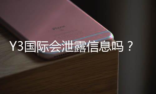 Y3国际会泄露信息吗?真相揭秘、风险评估与用户隐私防护指南